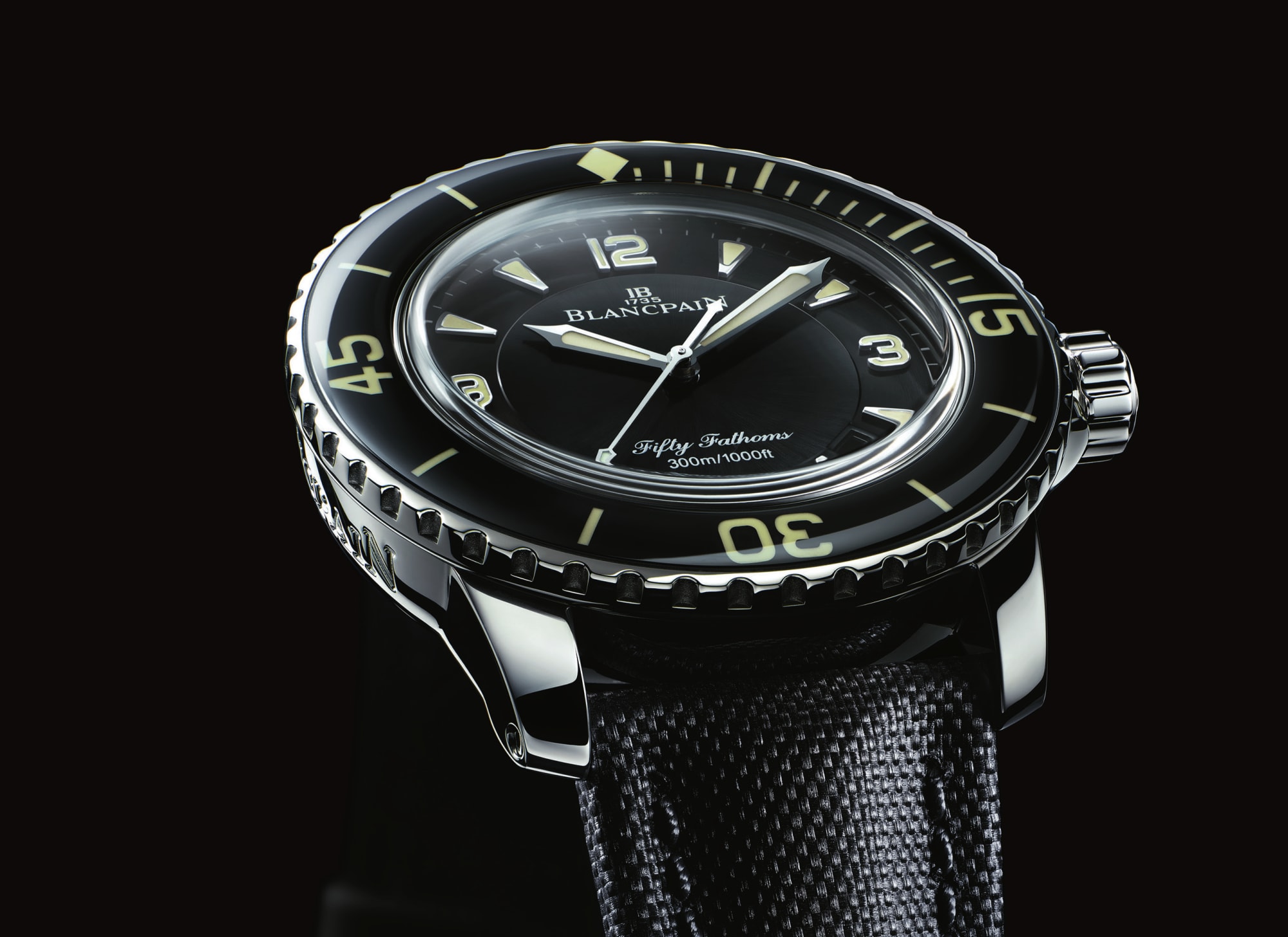 New blancpain fifty store fathoms